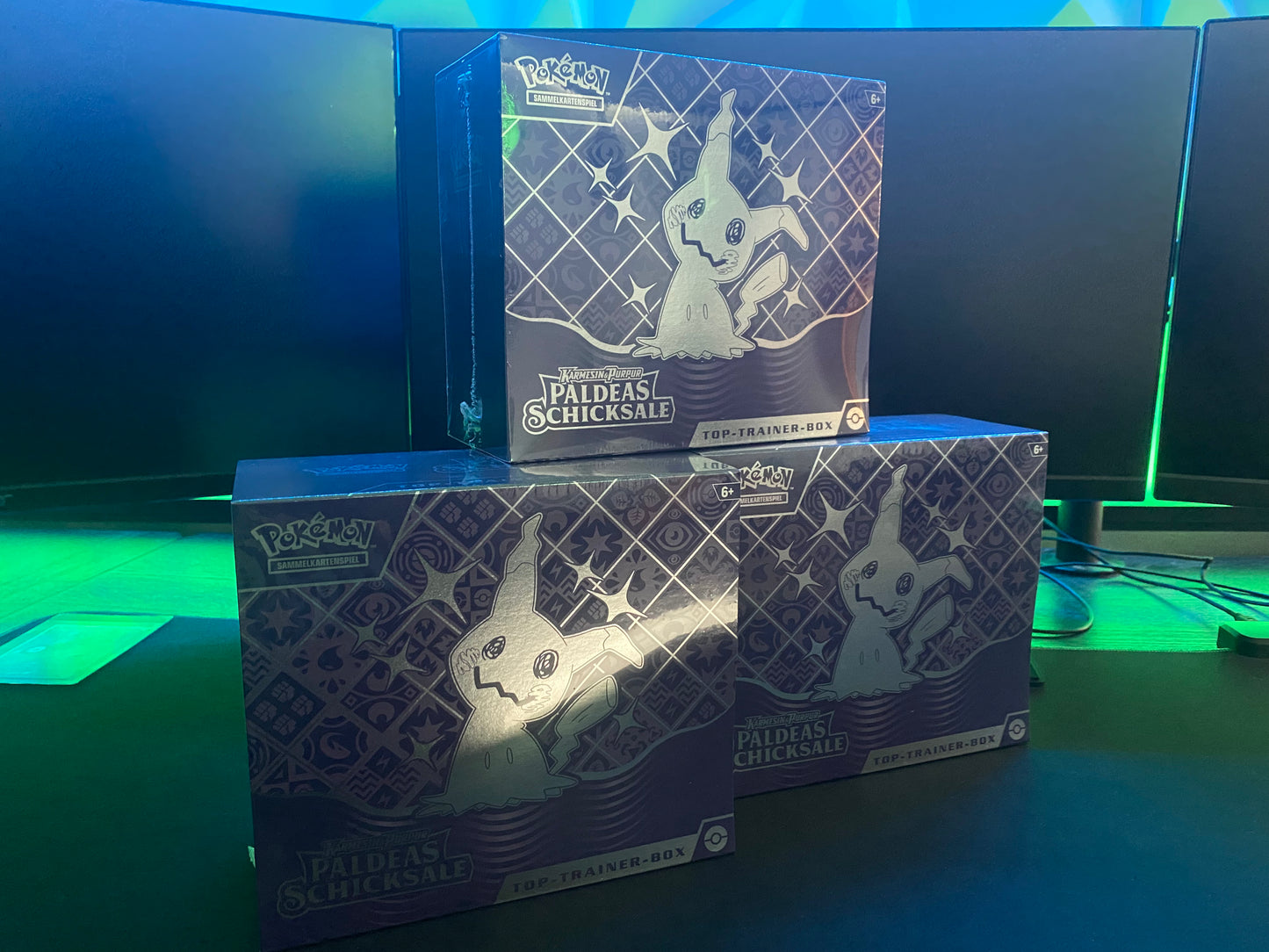 Pokémon KP04.5 Karmesin und Purpur Paldeas Schicksale - Top Trainer Box