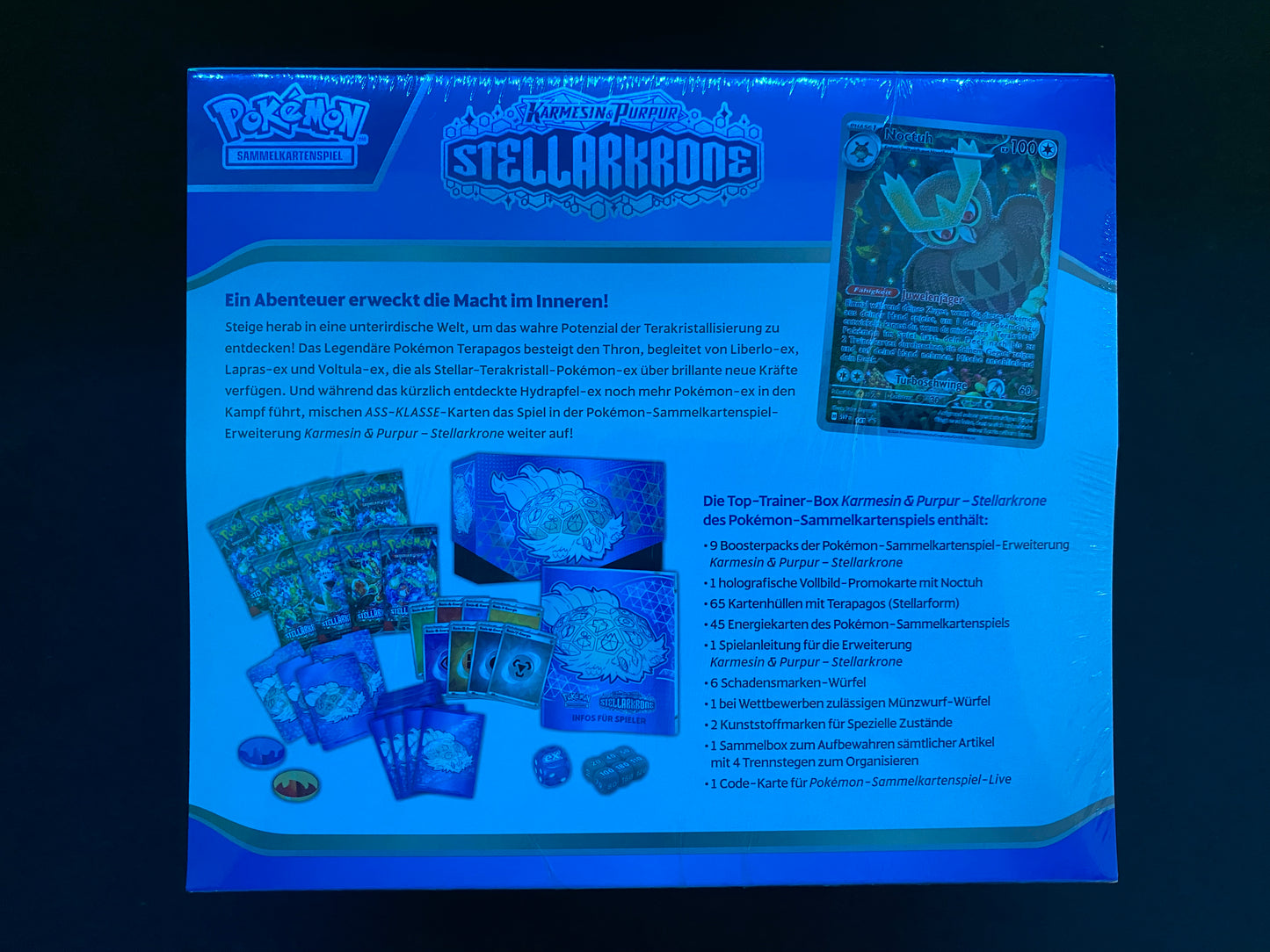 Pokémon KP07 Stellarkrone - Top Trainer Box