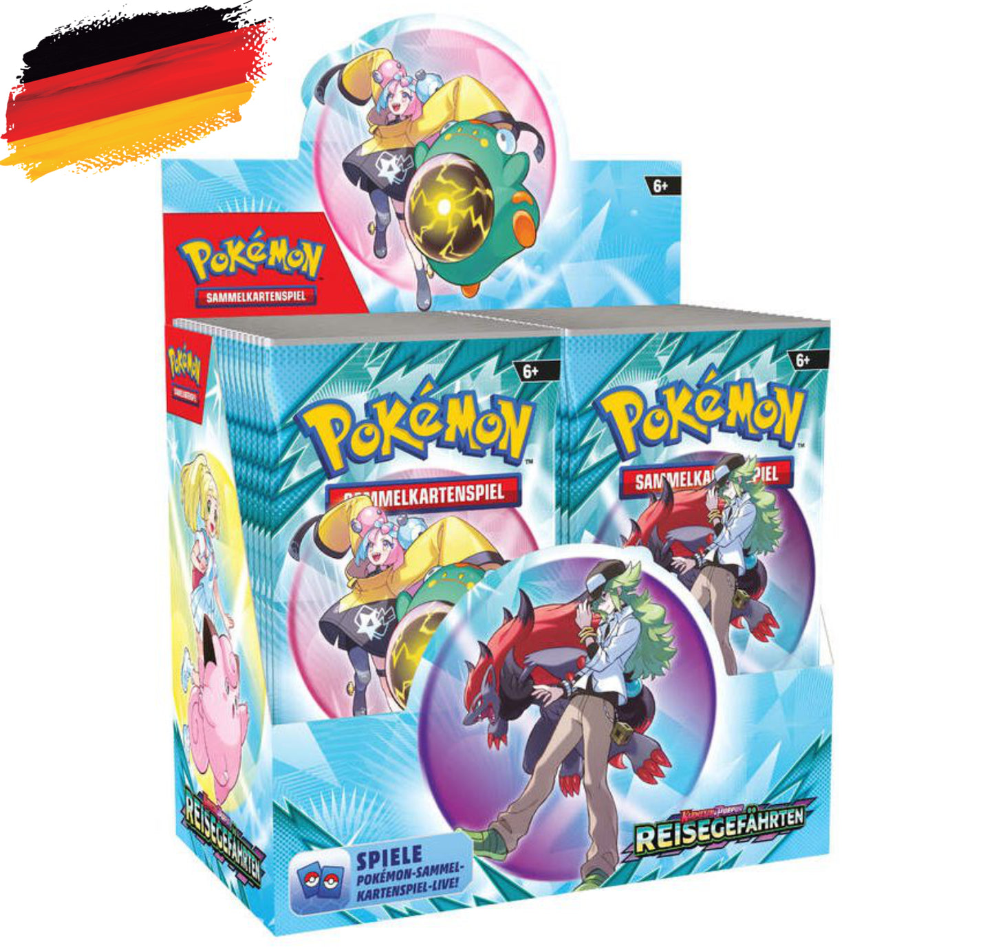 Pokémon KP09 Reisegefährten - 36er Booster Display