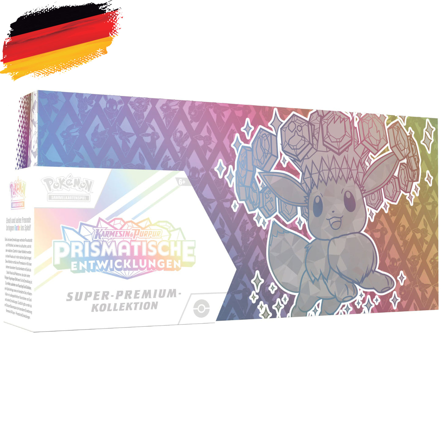 Pokémon KP8.5 Prismatische Entwicklungen - Super Premium Kollektion