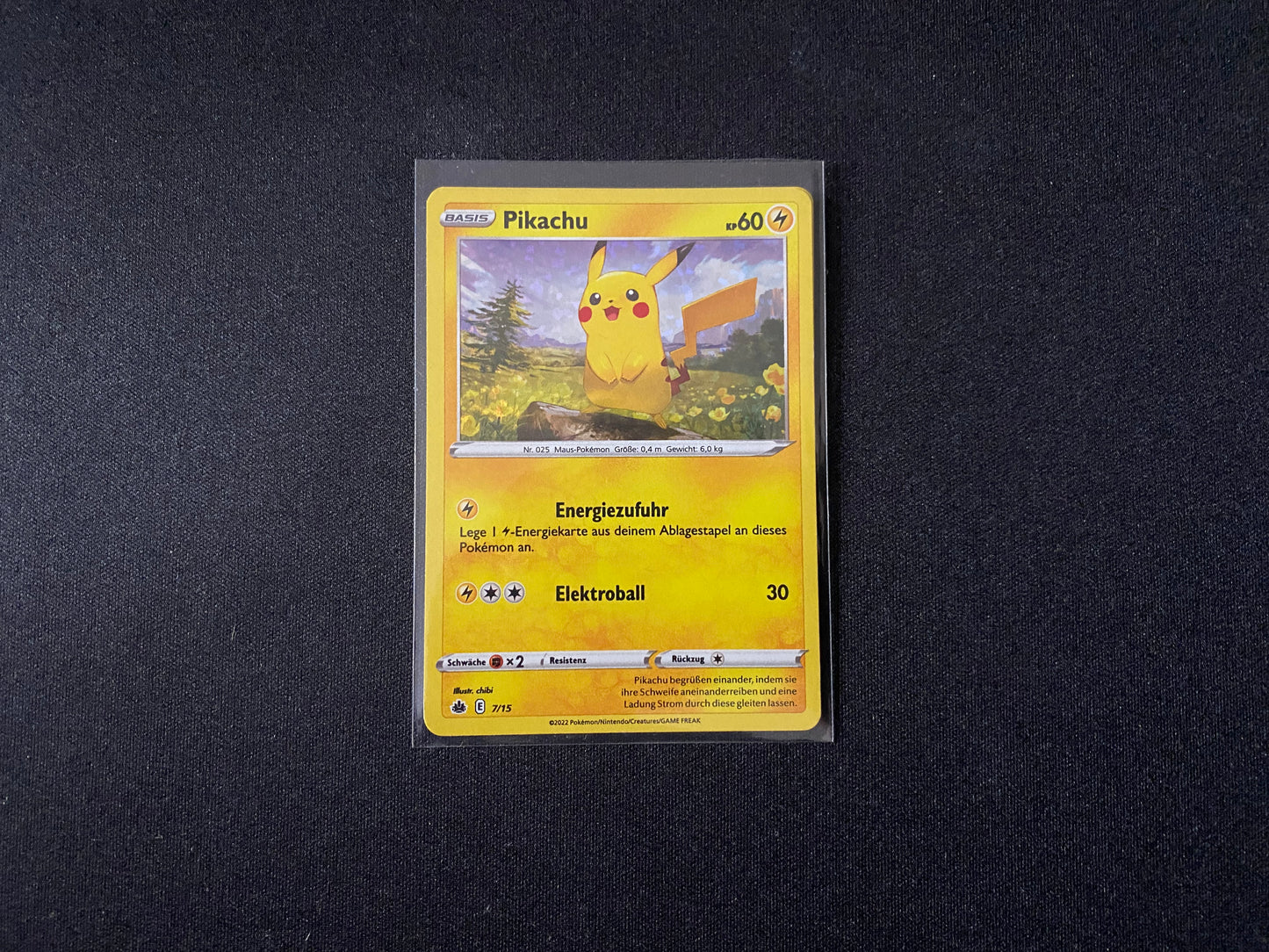 Pokemon McDonalds 2022 Pikachu 7/15 - Deutsch - Boosterfrisch - NM