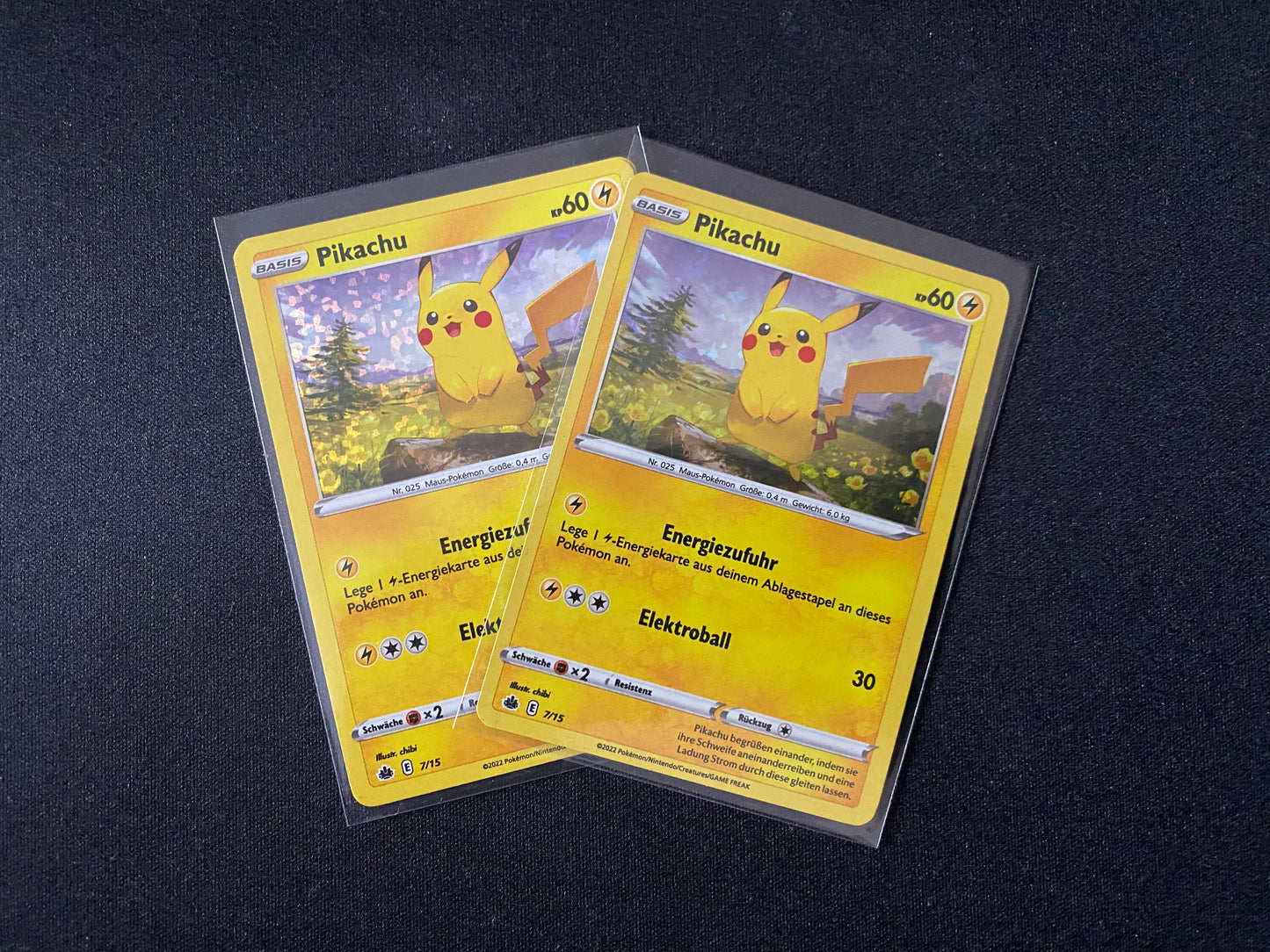 Pokemon McDonalds 2022 Pikachu 7/15 - Deutsch - Boosterfrisch - NM