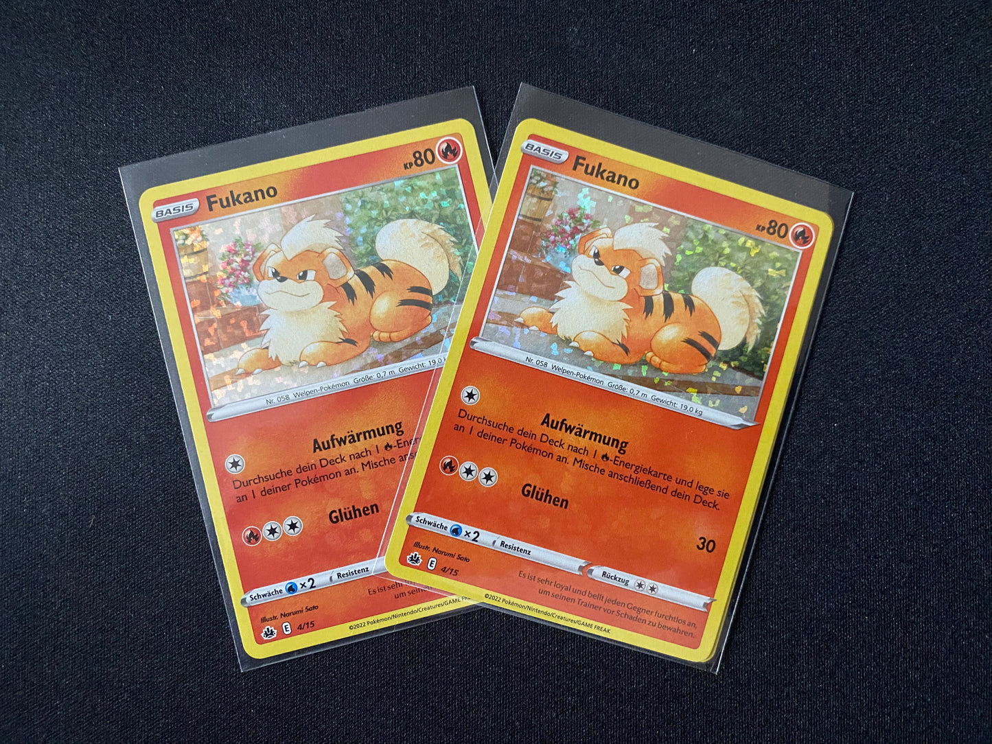 Pokemon McDonalds 2022 Fukano 4/15 - Deutsch - Boosterfrisch - NM