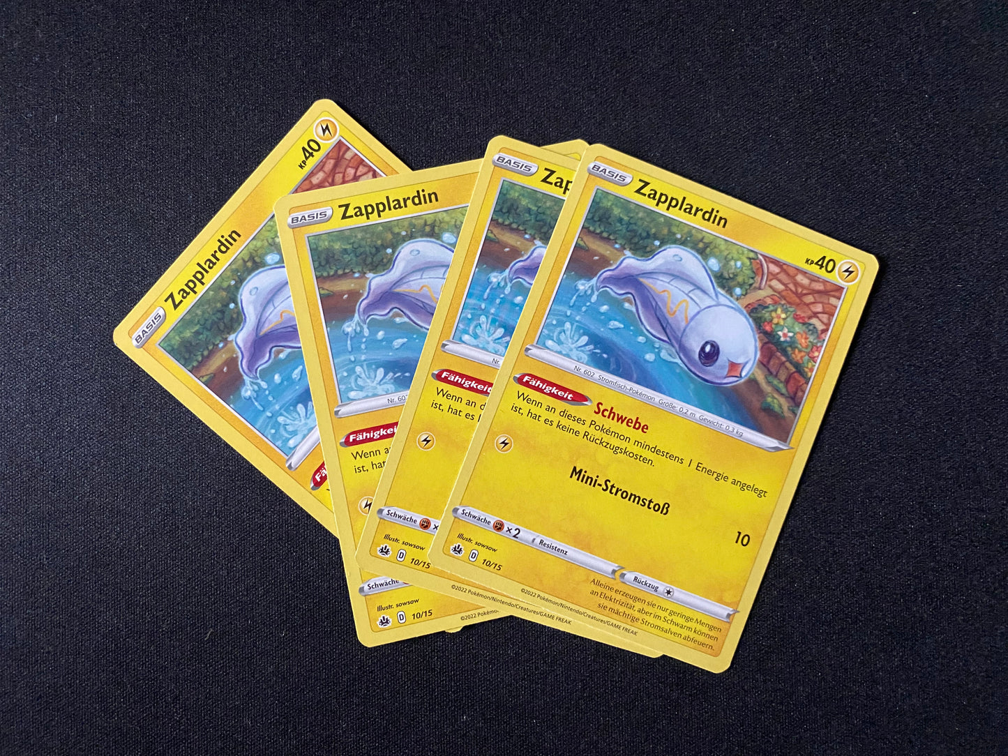 Pokemon McDonalds 2022 Zapplardin 10/15 - Deutsch - Boosterfrisch - NM