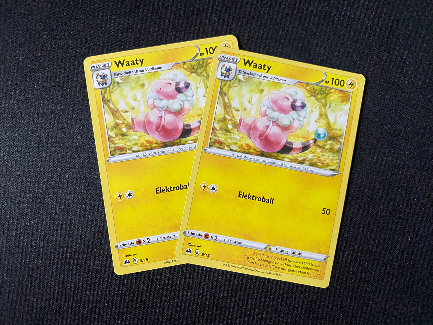 Pokemon McDonalds 2022 Waaty 9/15 - Deutsch - Boosterfrisch - NM
