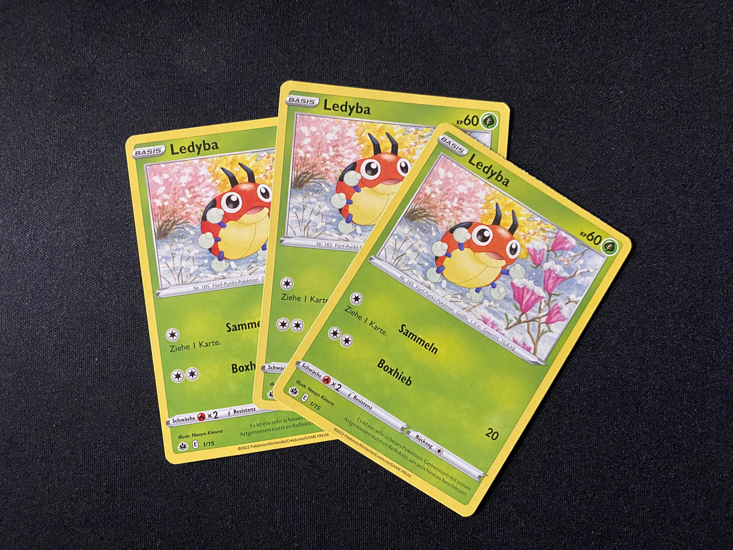 Pokemon McDonalds 2022 Ledyba 1/15 - Deutsch - Boosterfrisch - NM