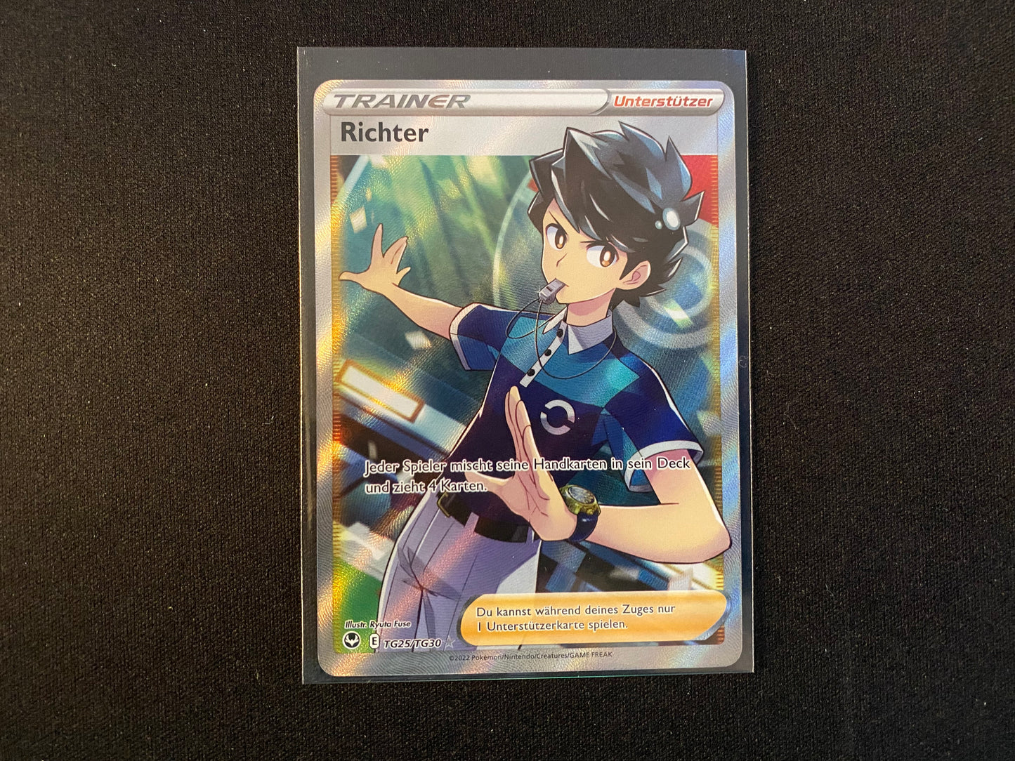 Pokemon Silberne Sturmwinde SWSH12 - Richter TG25/TG30 - NM