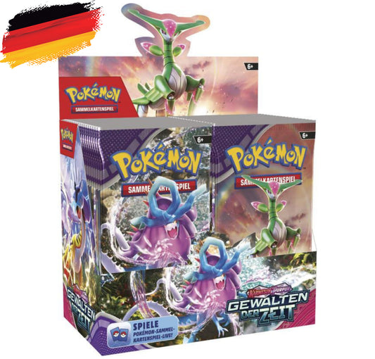 Pokémon KP04 Karmesin und Purpur Gewalten der Zeit - 36er Booster Display