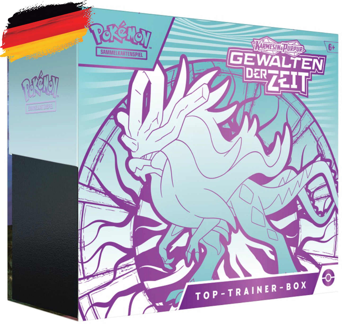 Pokémon KP05 Karmesin und Purpur Gewalten der Zeit - Windewoge - Top Trainer Box