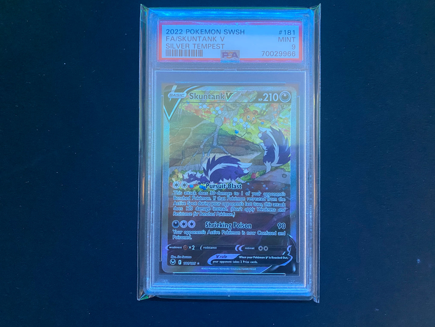 Skuntank V 181/195 - Silver Tempest - PSA 9