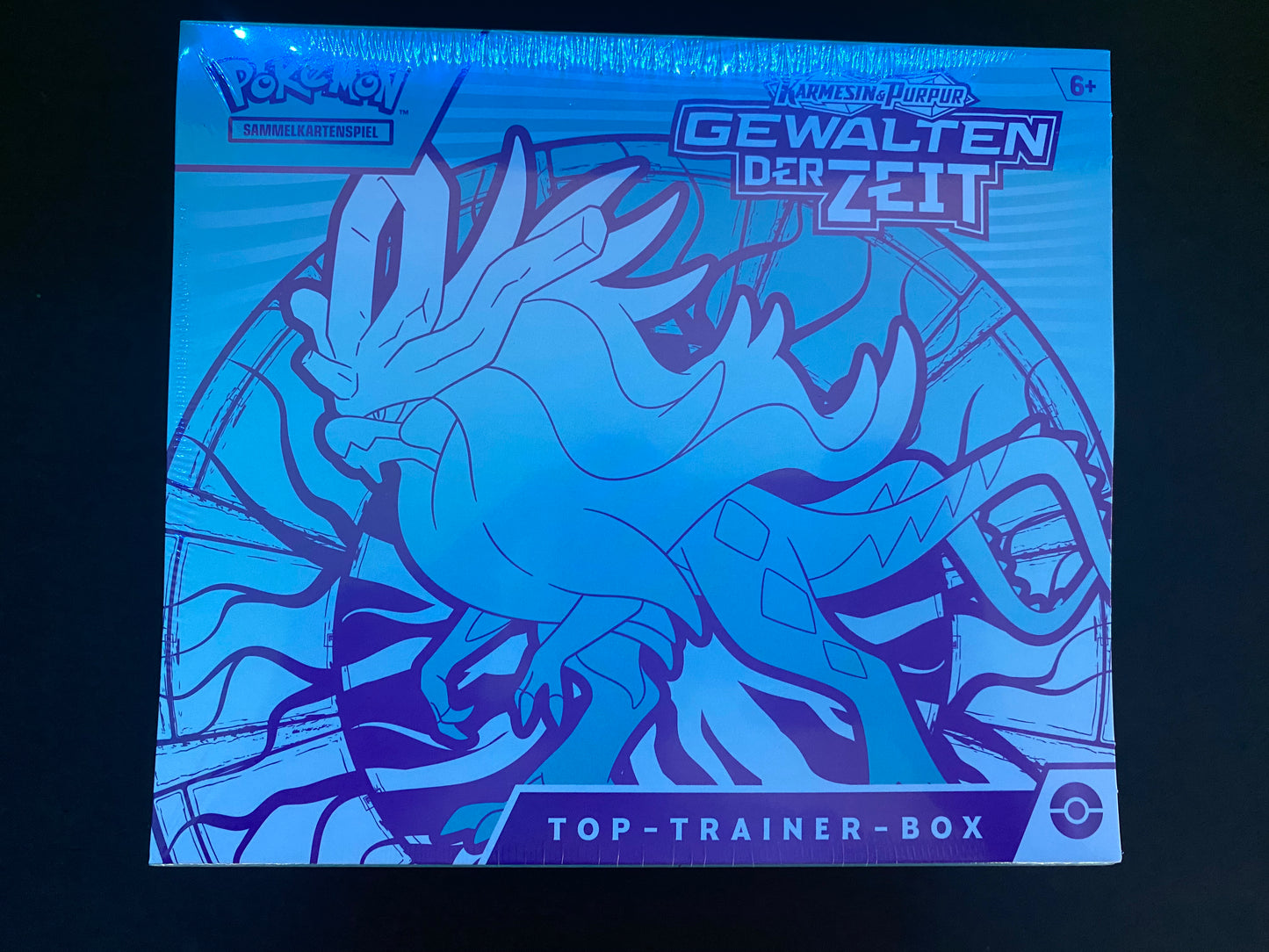 Pokémon KP05 Karmesin und Purpur Gewalten der Zeit - Windewoge - Top Trainer Box