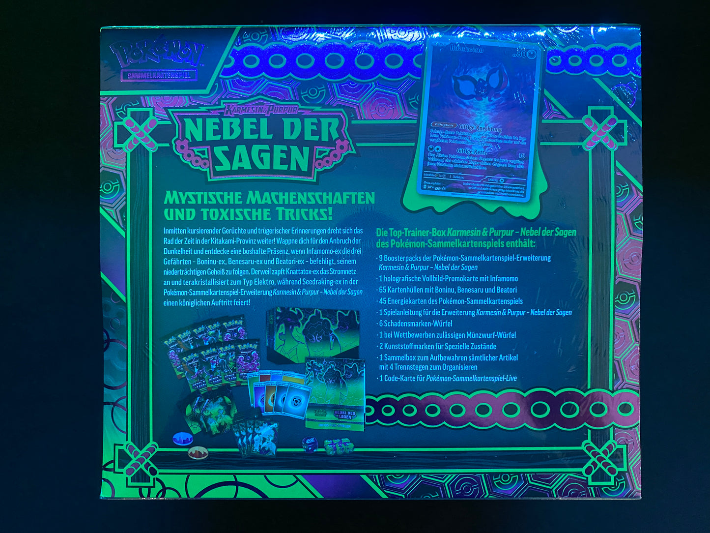 Pokémon KP06.5 Nebel der Sagen - Top Trainer Box