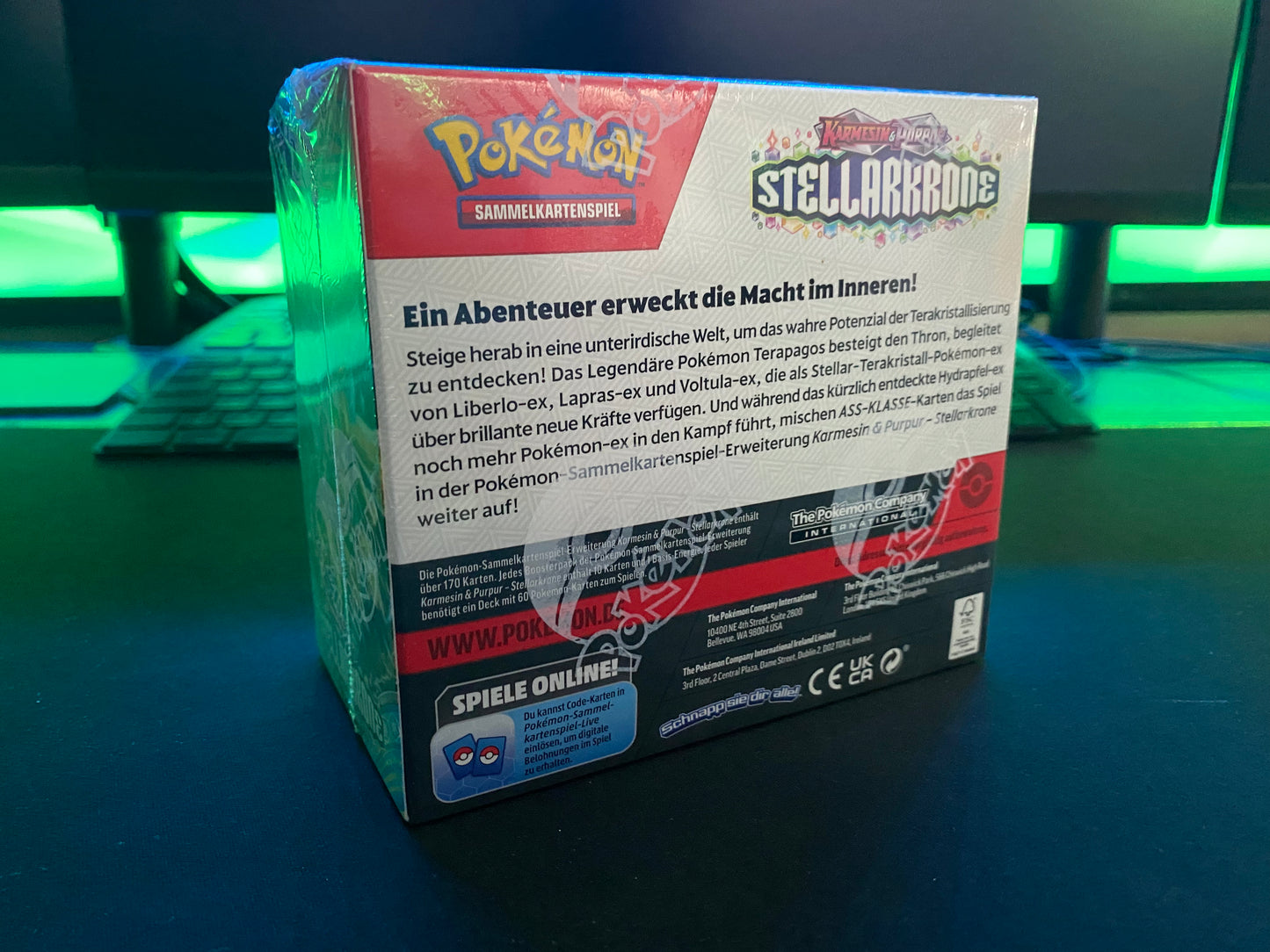 Pokémon KP07 Stellarkrone - 36er Booster Display