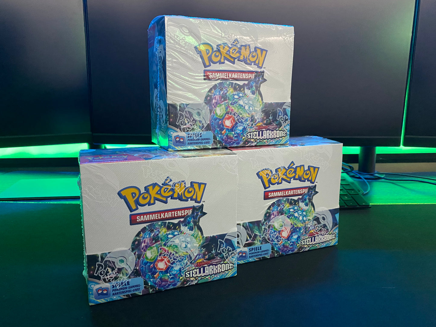 Pokémon KP07 Stellarkrone - 36er Booster Display