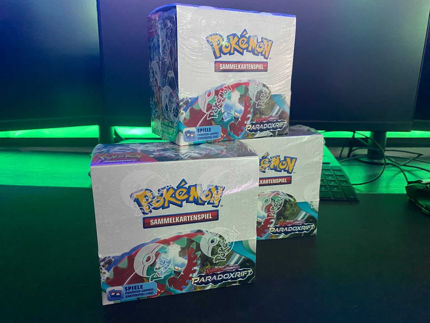 Pokémon KP04 Karmesin und Purpur Paradoxrift - 36er Booster Display