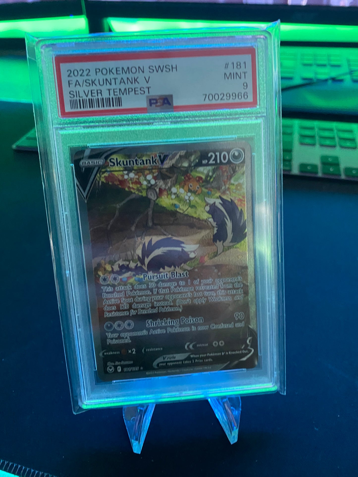 Skuntank V 181/195 - Silver Tempest - PSA 9