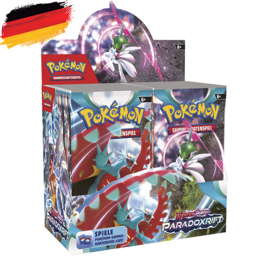 Pokémon KP04 Karmesin und Purpur Paradoxrift - 36er Booster Display