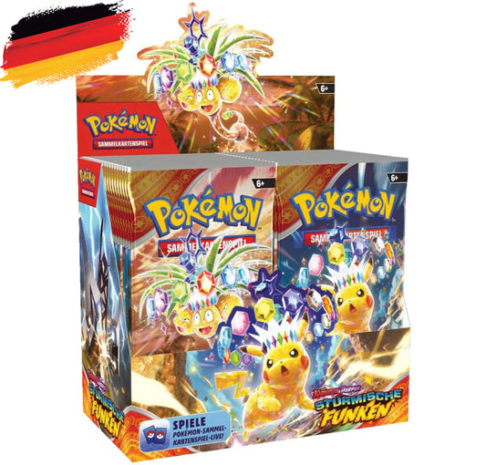 Pokémon KP08 Stürmische Funken - 36er Booster Display