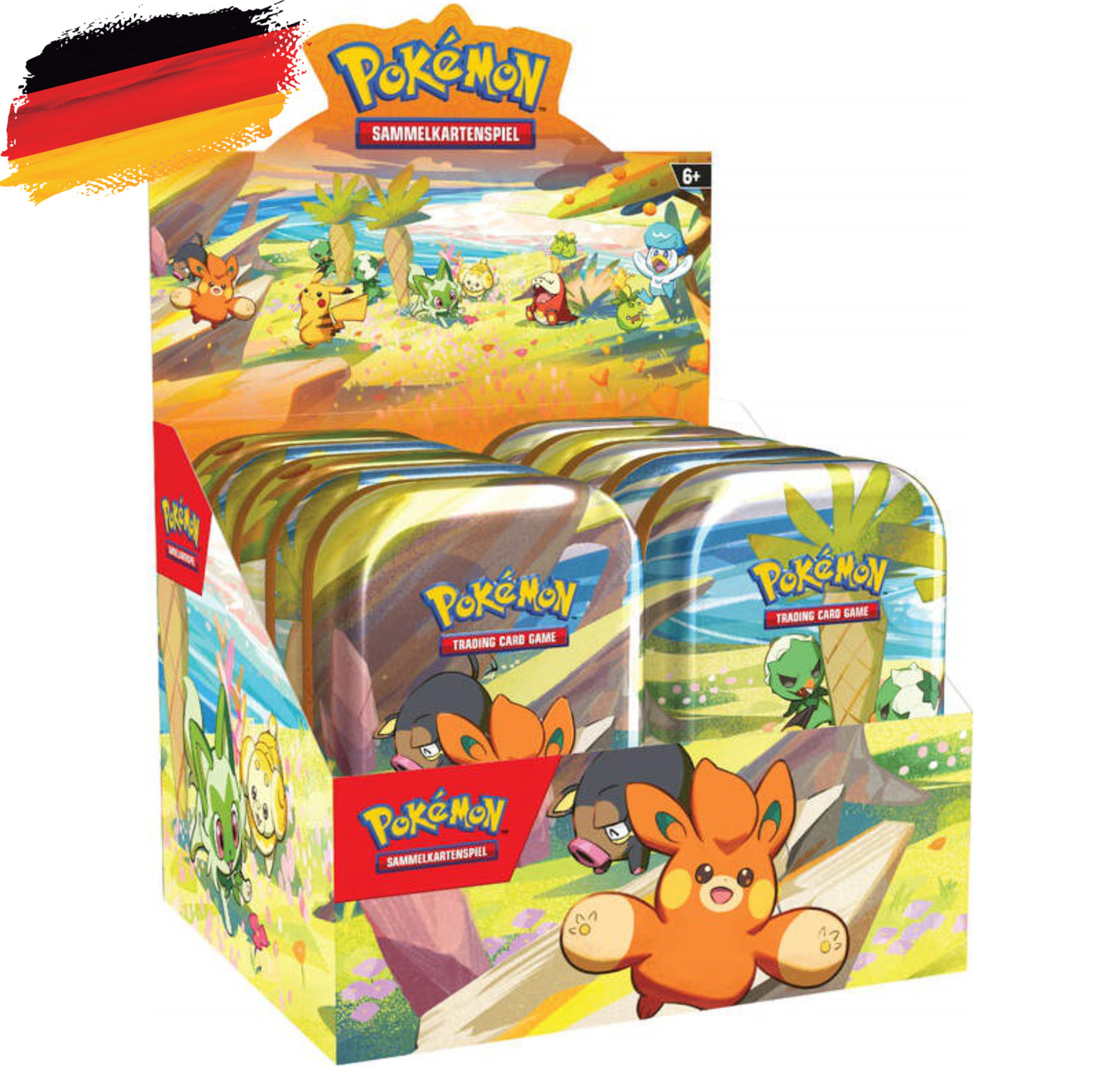 Pokémon Paldea Freunde - Mini Tin Display