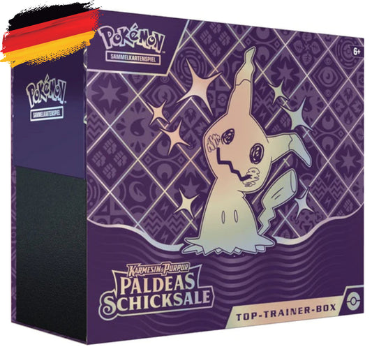 Pokémon KP04.5 Karmesin und Purpur Paldeas Schicksale - Top Trainer Box