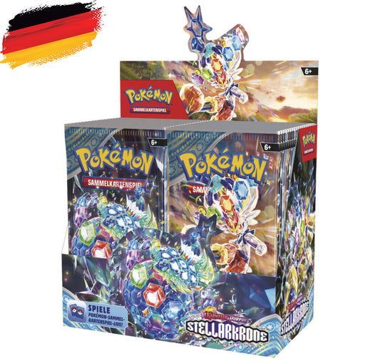 Pokémon KP07 Stellarkrone - 36er Booster Display