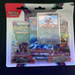 Pokémon KP02 Karmesin und Purpur - 3-Pack Blister Knattox