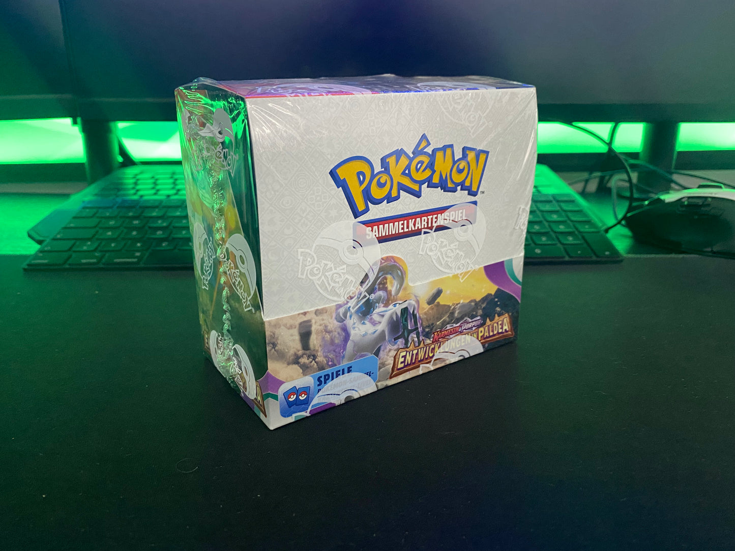 Pokémon KP02 Karmesin und Purpur Entwicklungen in Paldea - 36er Booster Display