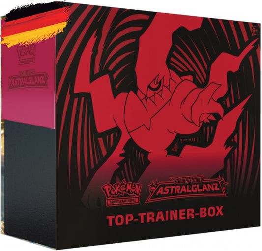 Pokemon SWSH10 Astralglanz Top Trainer Box Deutsch - NEU & OVP