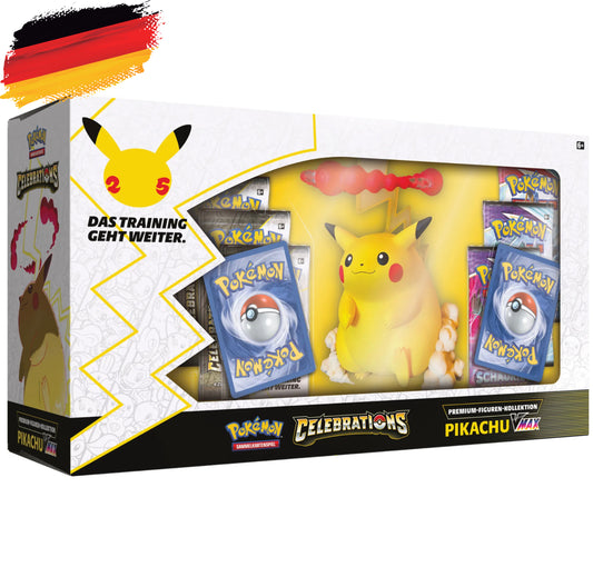 Pokémon Celebrations 25th Anniversary - Premium Figure Collection: Pikachu VMAX