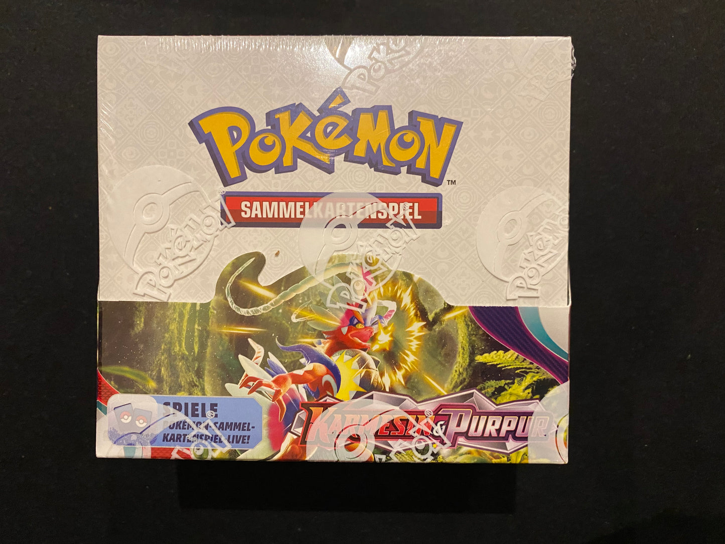 Pokémon KP01 Karmesin und Purpur - 36er Booster Display