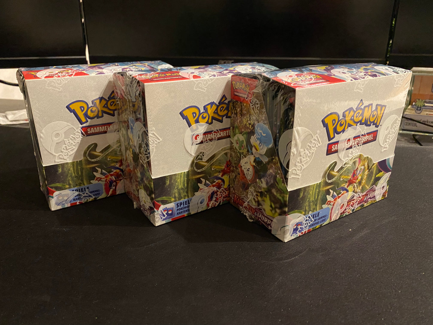 Pokémon KP01 Karmesin und Purpur - 36er Booster Display