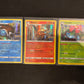 Pokémon GO Glurak Bisaflor Turtok Holo Set DE NM Boosterfrisch 017/010/003/078