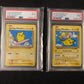 Surfing Pikachu 111/108 & Flying Pikachu 110/108 - Evolutions - PSA 9 - Set