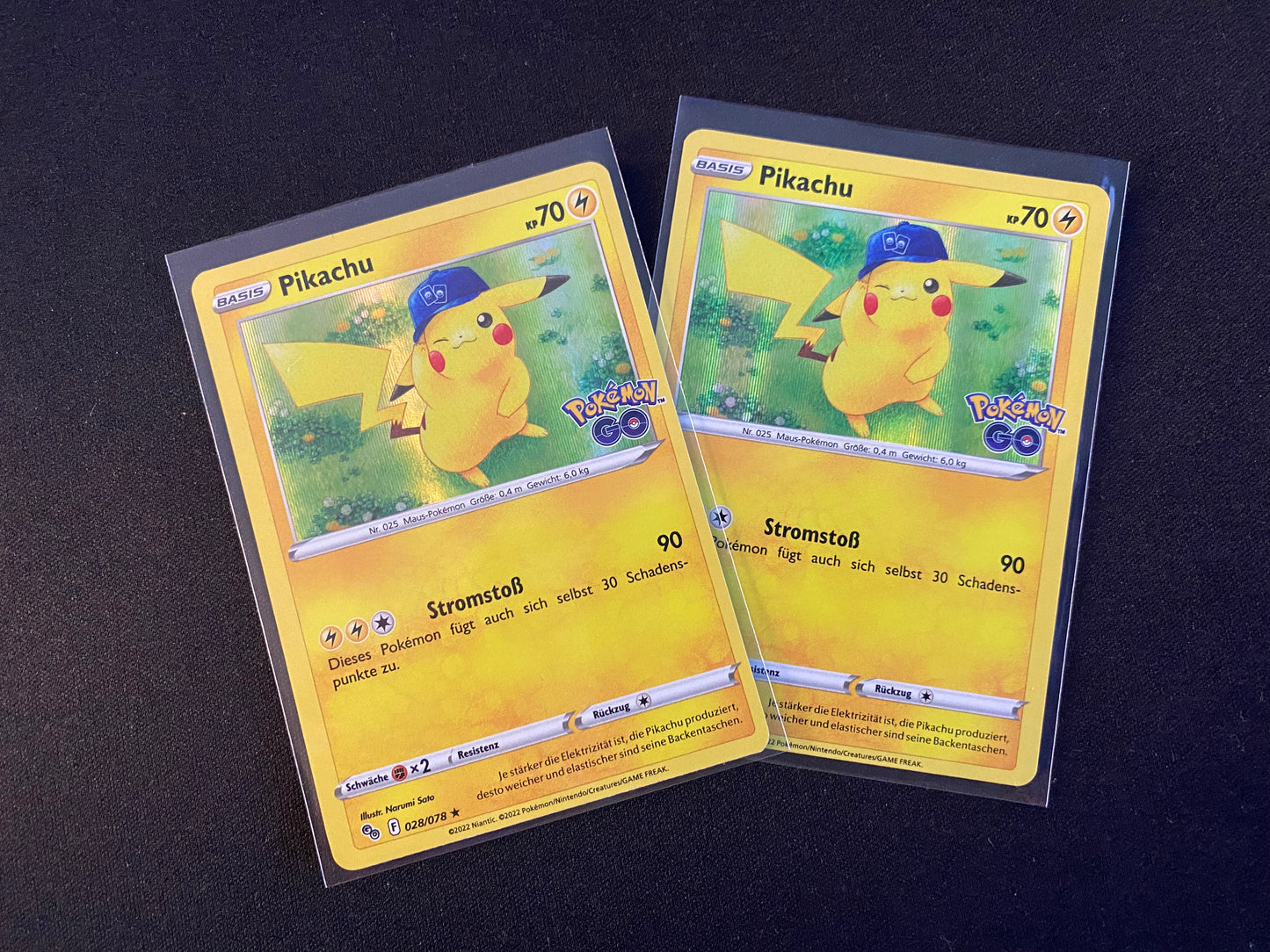 Pokemon Pikachu 028/078 Deutsch HOLO Boosterfrisch Selten Near Mint