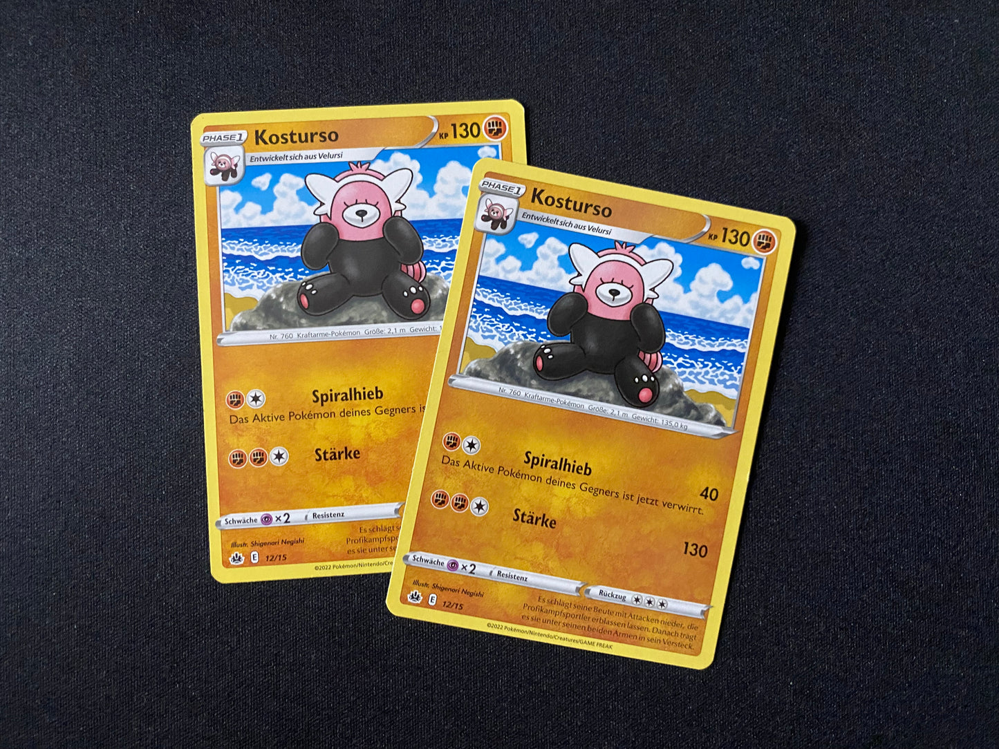 Pokemon McDonalds 2022 Kosturso 12/15 - Deutsch - Boosterfrisch - NM