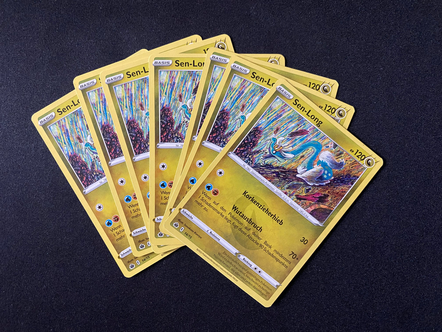 Pokemon McDonalds 2022 Sen-Long 14/15 - Deutsch - Boosterfrisch - NM