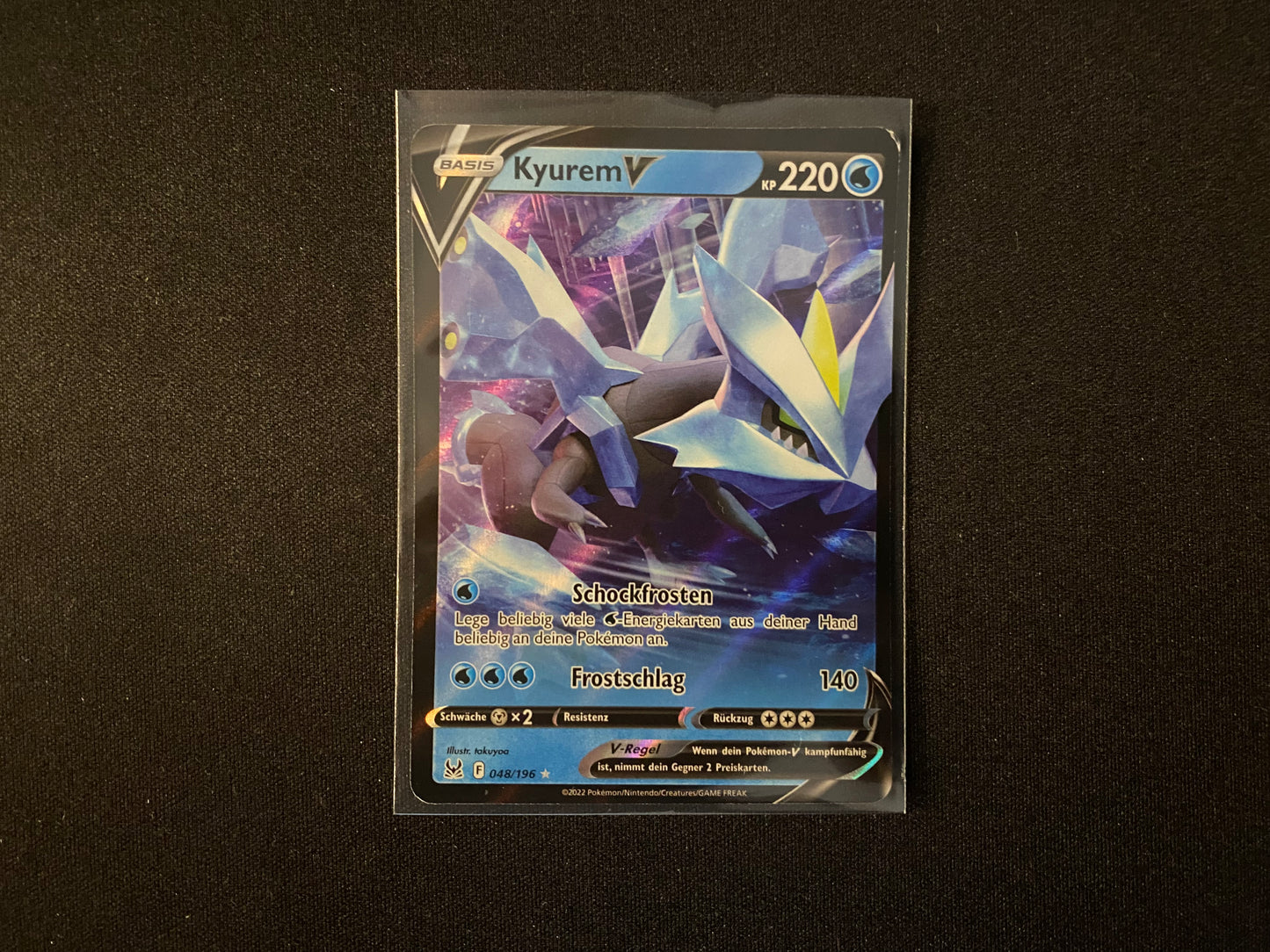 Pokemon Verlorener Ursprung SWSH11 - Kyurem V 048/196 - NM