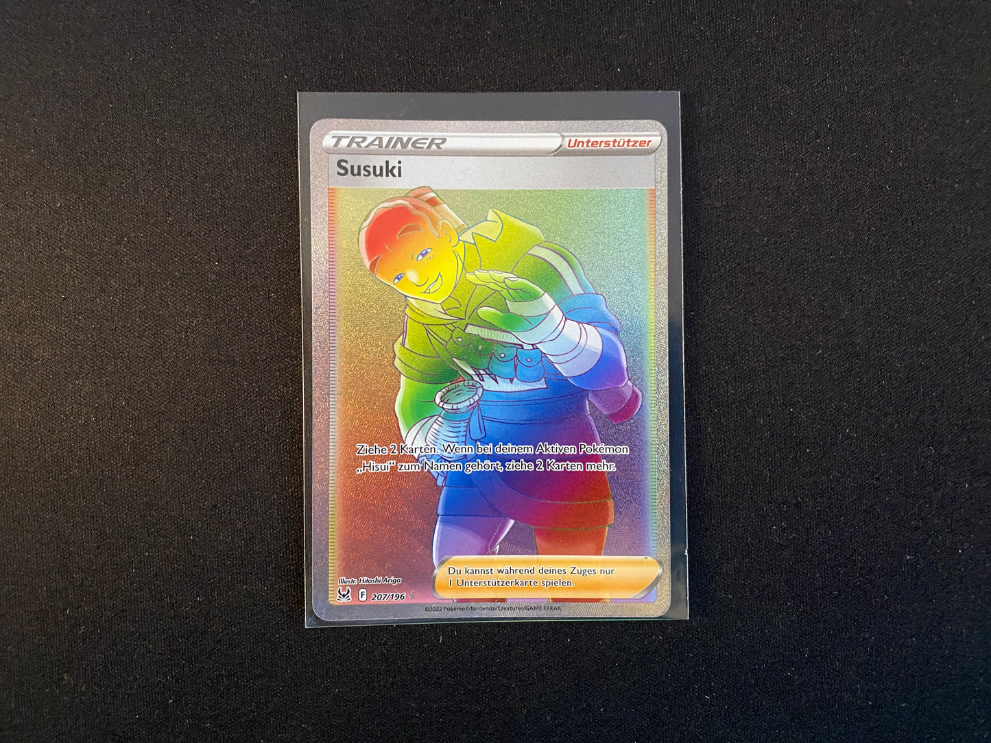 Pokemon Verlorener Ursprung SWSH11 - Susuki Rainbow 207/196 - NM