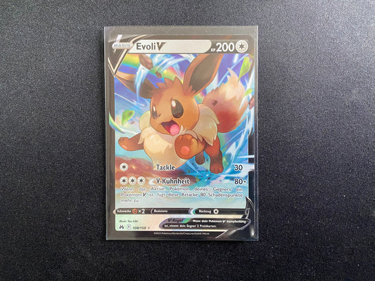 Pokemon Zenit der Könige SWSH12.5 - Evoli V 108/159 - NM