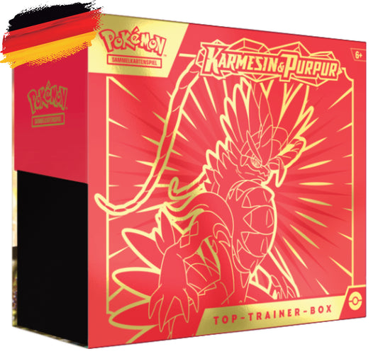 Pokémon KP01 Karmesin und Purpur - Top Trainer Box Koraidon