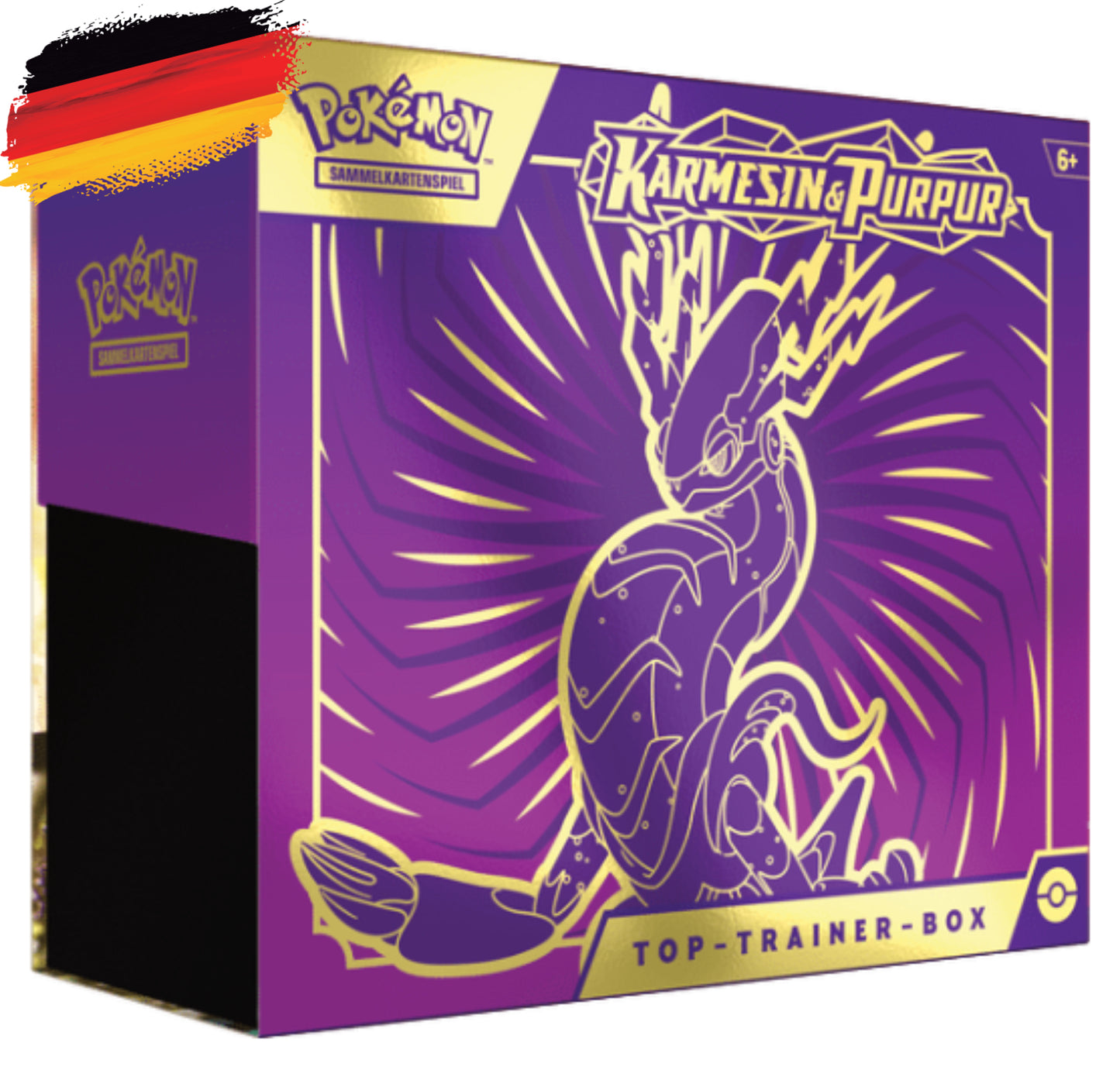 Pokémon KP01 Karmesin und Purpur - Top Trainer Box Miraidon