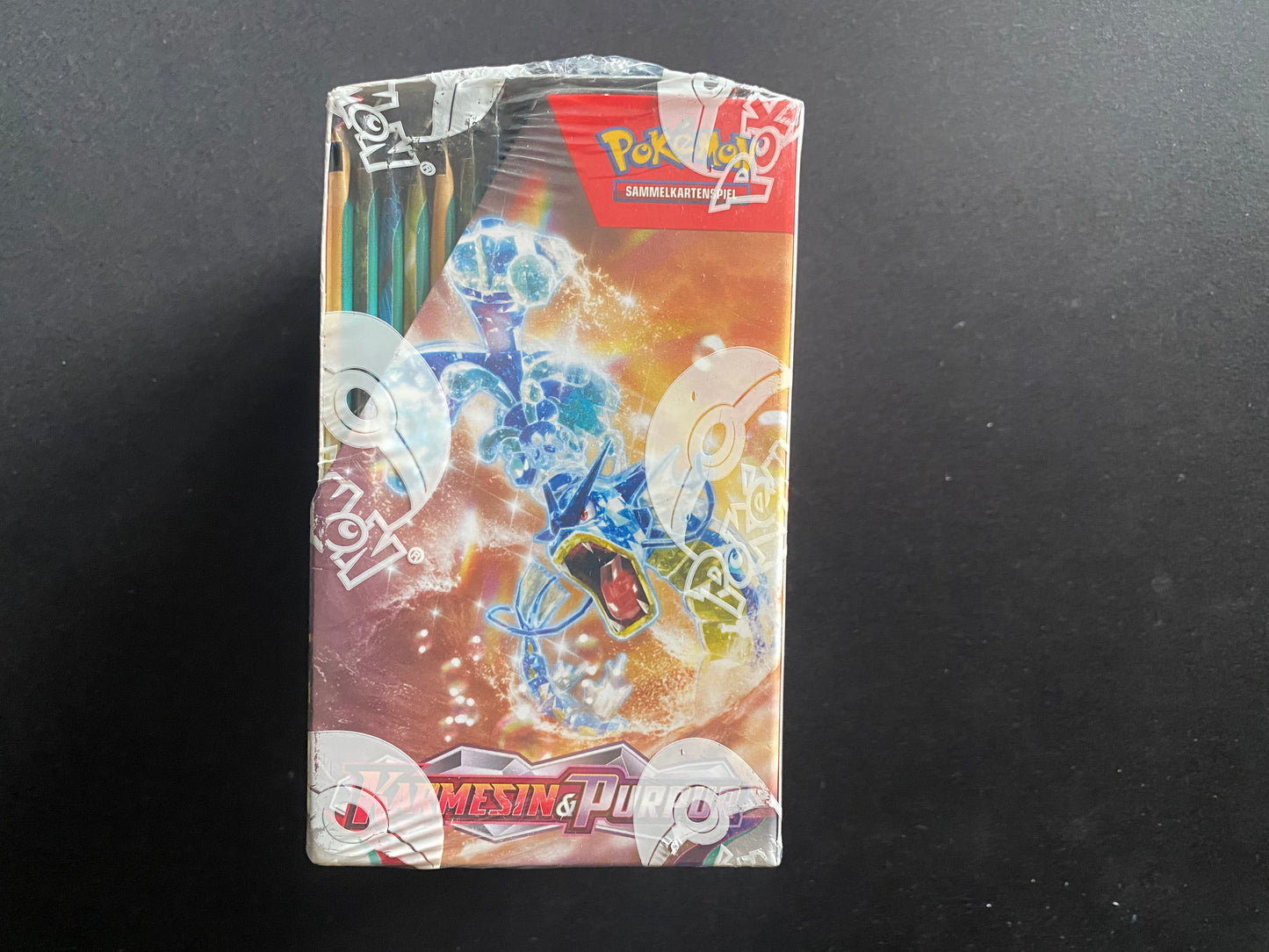 Pokémon KP01 Karmesin und Purpur - 18er Booster Display