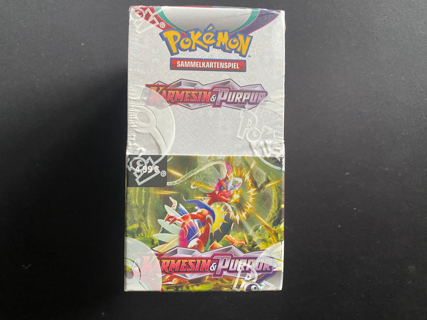 Pokémon KP01 Karmesin und Purpur - 18er Booster Display