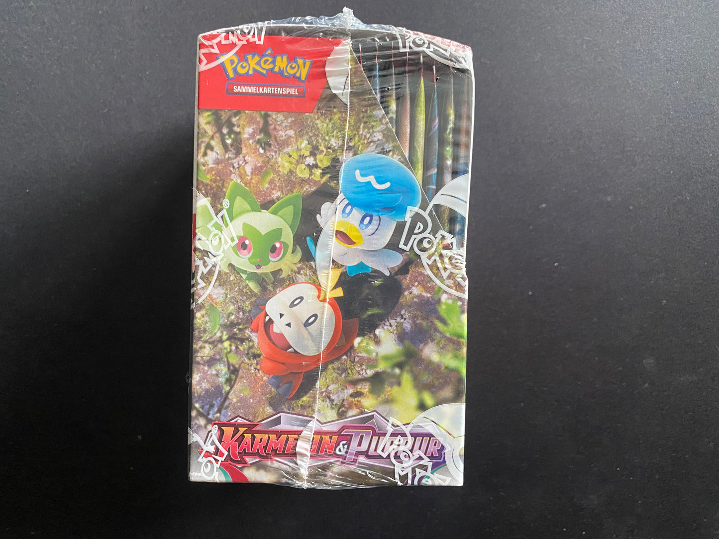 Pokémon KP01 Karmesin und Purpur - 18er Booster Display